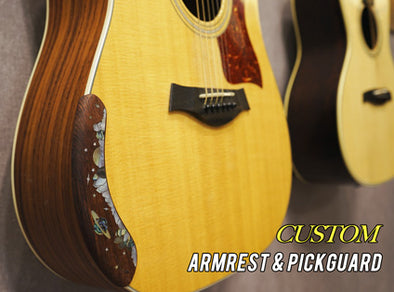 Tailor-made Guitar Pickguard x Armrest x Truss Rod Cover