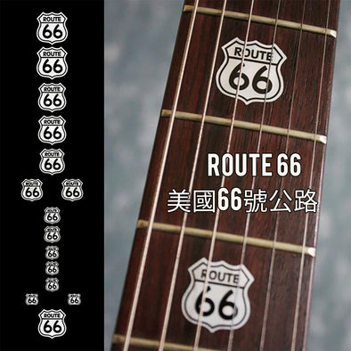 Route 66 as fret marker