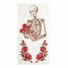 Skeleton Memories in a Bouquet of Roses