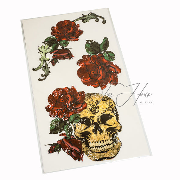 Gothic Skull & Roses