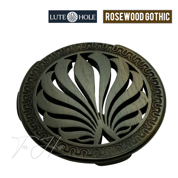 LuteHoles Soundhole Cover (Rosewood Gothic)