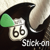 Pick Holder Sticker -  Route66